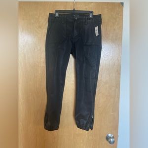 NTW-Paige Maylise Mid-Rise Coated Joggers